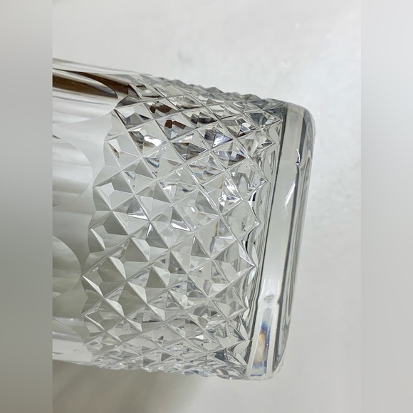 Vtg Discontinued Waterford Lead Crystal Colleen Double Old Fashioned Glass - Picture 7 of 11